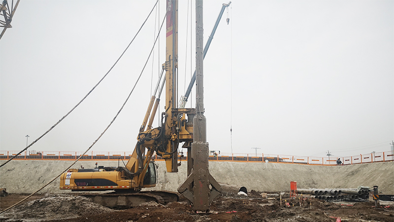 山西晉南鋼鐵產能置換及升級改造項目樁基工程